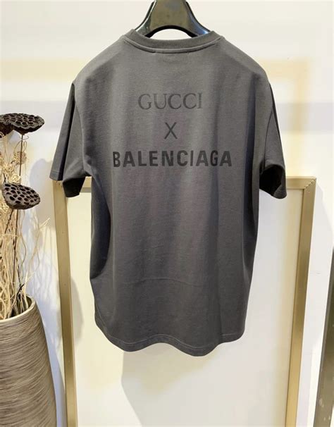 gucci balenciaga collab t-shirt|Gucci Balenciaga collection.